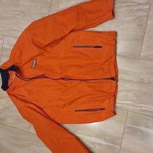 Vineyard vines rain jacket/coat coral pink/orange
